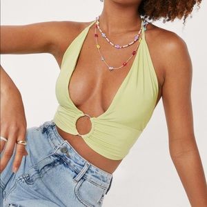 Nasty Gal Ring Halter Top